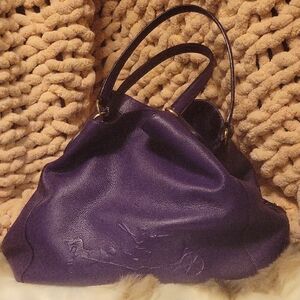 Coach Purple Shoulder Bag